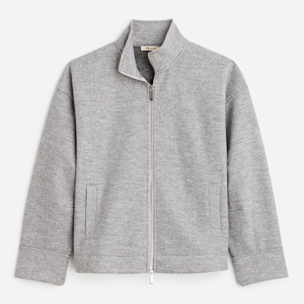 NWT! Madewell Grey Knit Jacket